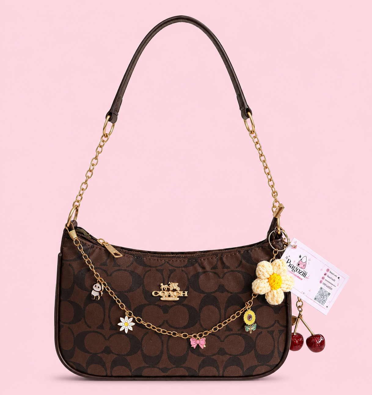 coach with imported accessories